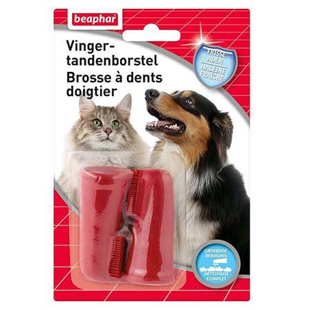 Beaphar, Brosse à dents doigtier pour chien et chat