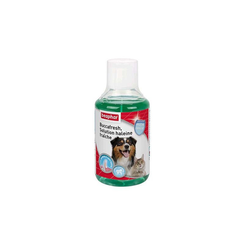 Beaphar, solución para el aliento fresco para perros y gatos, 250 ml