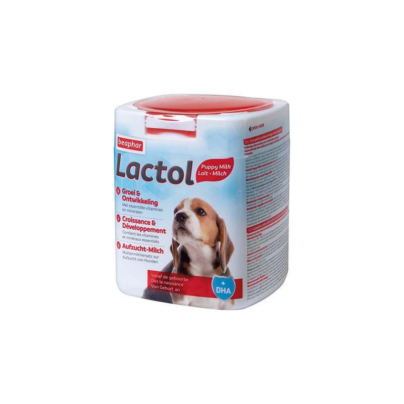 Lactol, leche de fórmula para cachorros