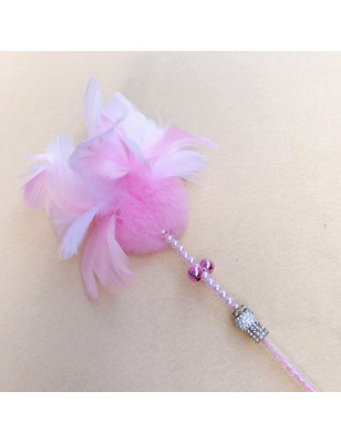 Feather Ball Cat Duster