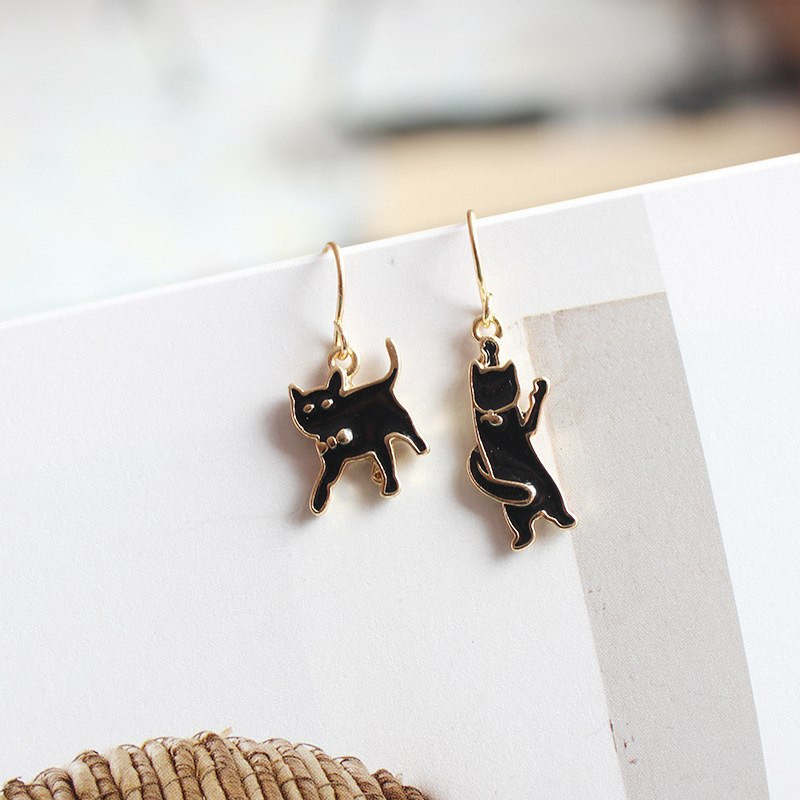 Boucles d'oreilles Chats Drôles