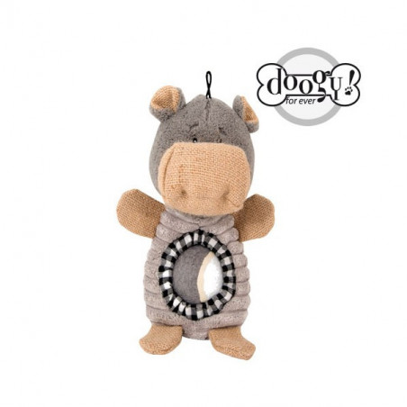 Peluche Hippopotame Pour Chien 2 en 1