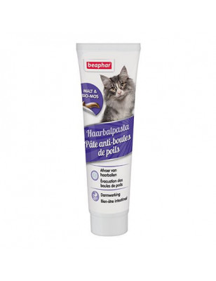 Beaphar, Anti-hairball paste with malt for cats