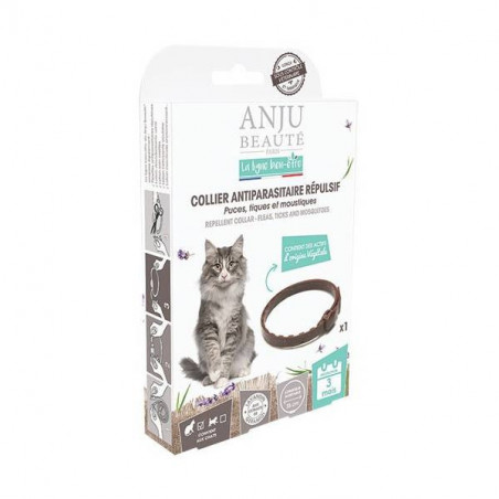 Anju Beauté, Cat repellent anti-parasitic collar