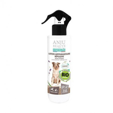 Anju Beauté, Die organische, abweisende und antiparasitäre Lotion für Hunde