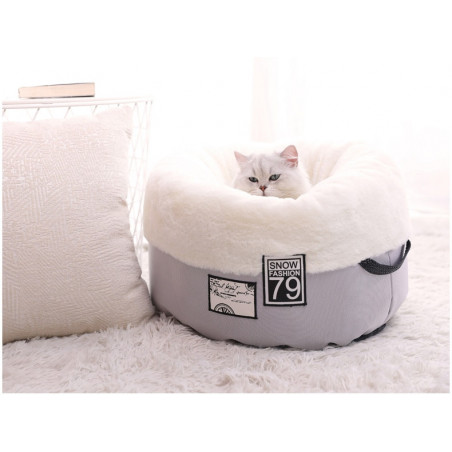 Korb für Katze oder kleinen Hund Snow Fashion