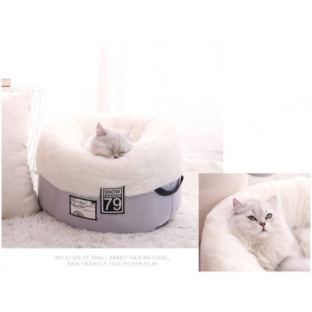 Panier pour chat ou petit chien Snow Fashion