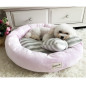 Coussin pour chats et petits chiens Lover rose