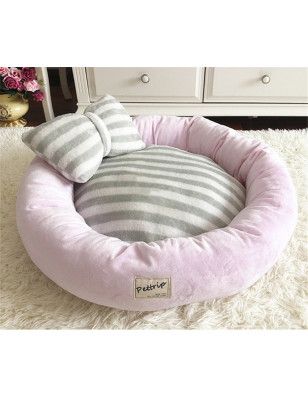 Coussin pour chats et petits chiens Lover rose