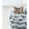 Cestino per gatti in tricotina