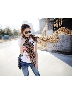Foulard Léopard