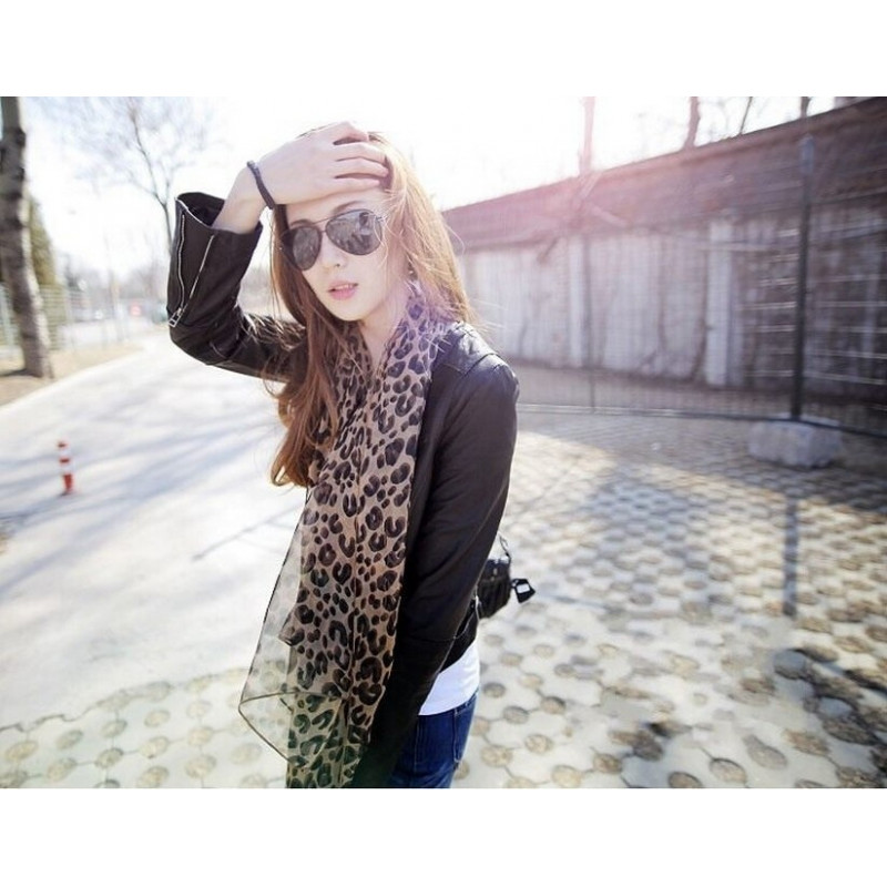 Bufanda de leopardo