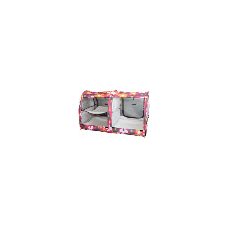 Ladioli, cage d'exposition double 120 x 59 x62
