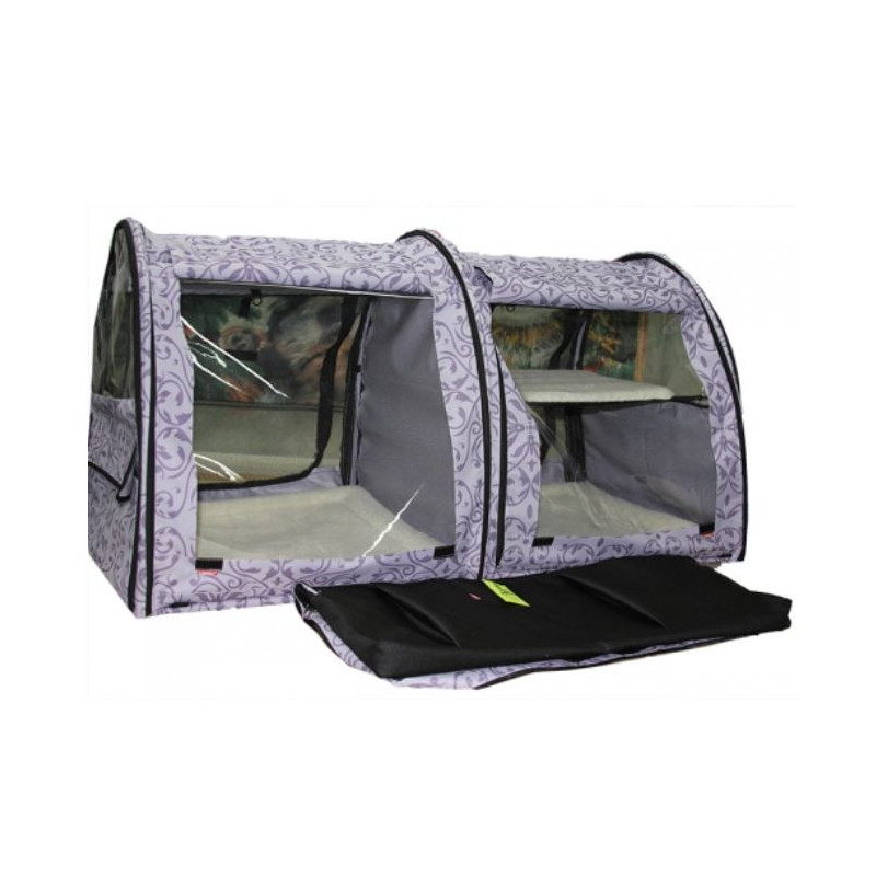 Ladioli, Cage d'exposition double Medium 135 x 68 x 70 Ladioli, Cage d'exposition double Medium 135 x 68 x 70