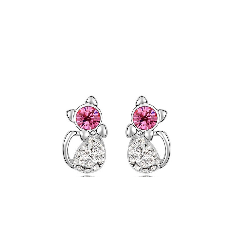 small rhinestone earring