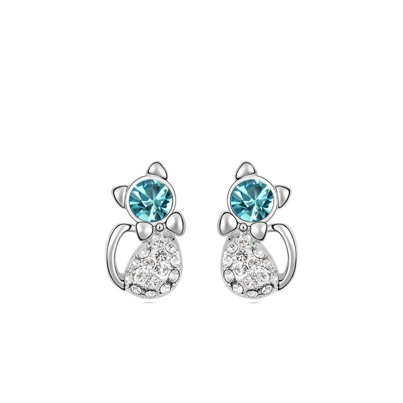 small rhinestone earring