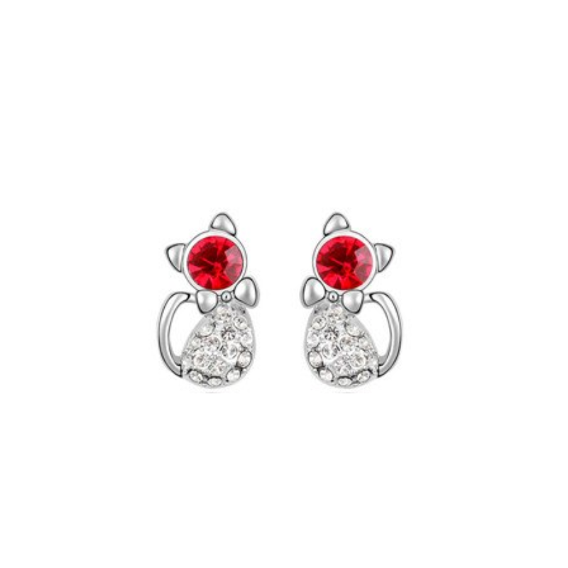 small rhinestone earring