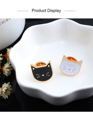 pin's tête de chat