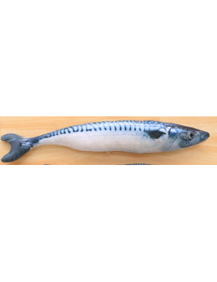 sardine cuddly toy for cat