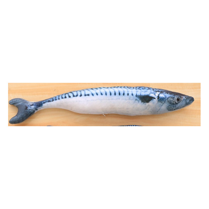 sardine cuddly toy for cat