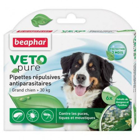 Beaphar, Large Dog Pest Repellent Pipettes