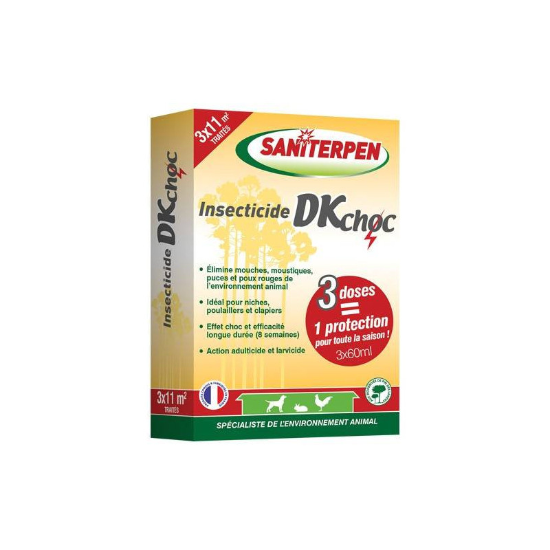 Saniterpen, Dosettes insecticides DK Choc