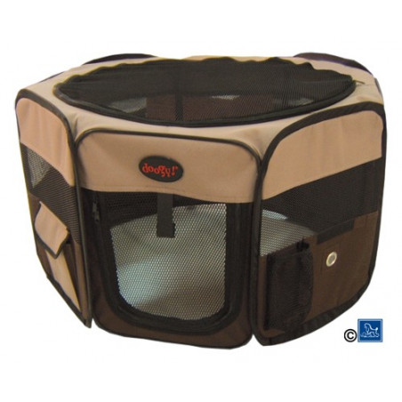 Collapsible puppy or kitten playpen