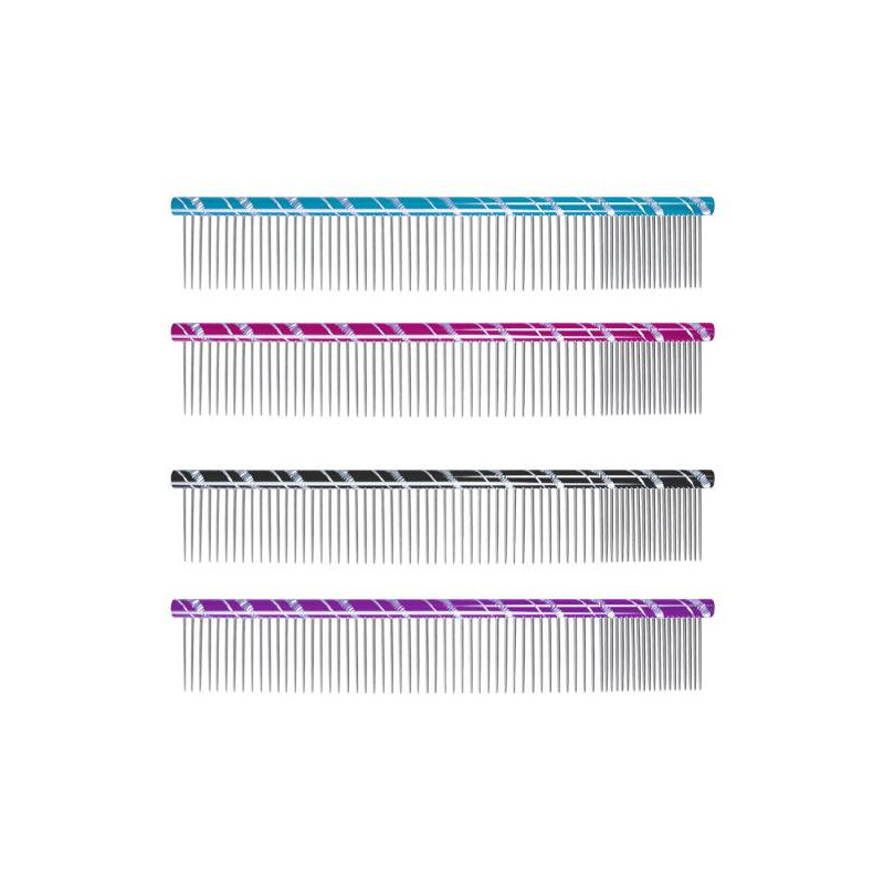 Idealdog, Fancy Steel Comb 25cm Idealdog, Fancy Steel Comb 25cm
