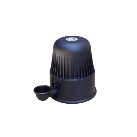 Distributeur d'eau Vida Mansa 2L pour chien et chat, conception spéciale pour éviter de mouiller les moustaches et la collerette