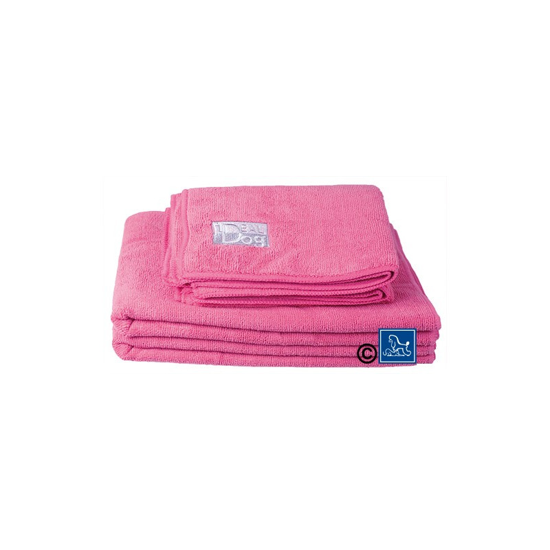Serviettes Microfibre roses Serviettes Microfibre roses