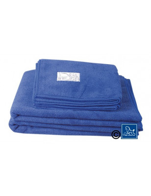 Serviettes Microfibre bleues