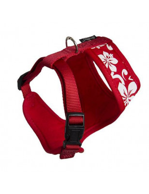 Doogy Tahiti red nylon T-shirt harness