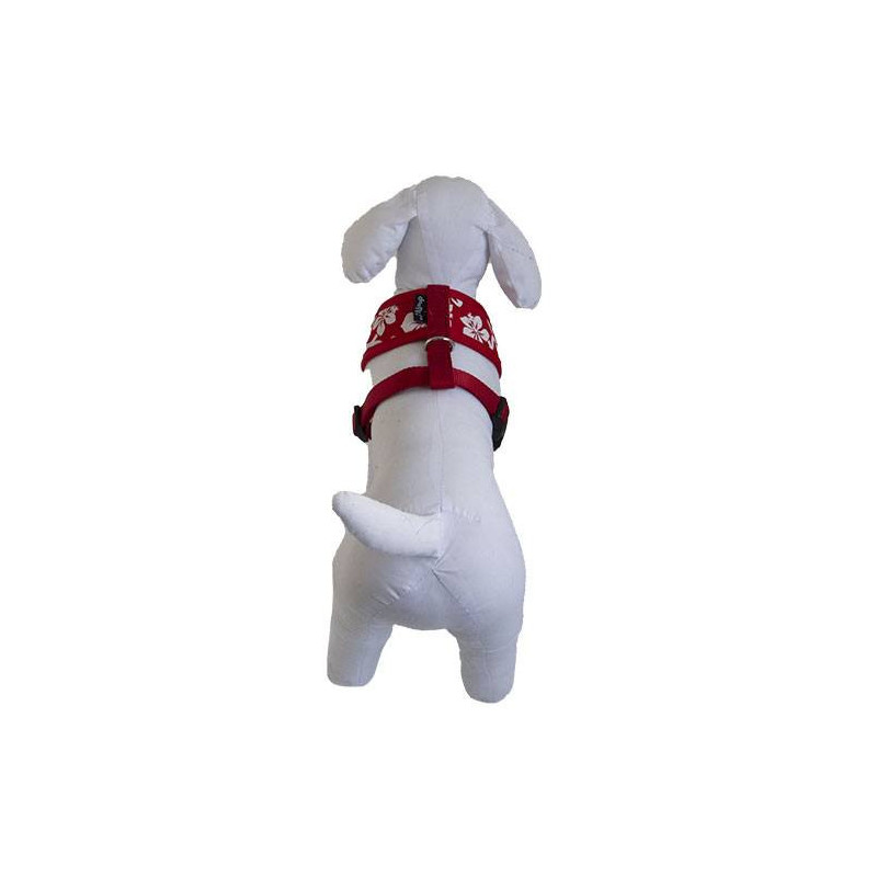 Doogy Tahiti T-Shirt Geschirr aus rotem Nylon