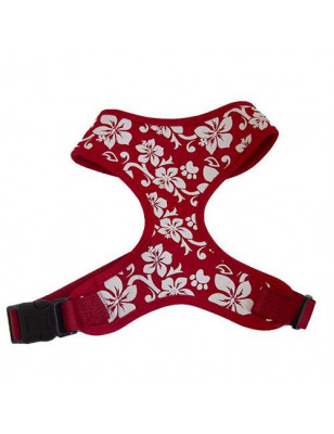 Doogy Tahiti red nylon T-shirt harness