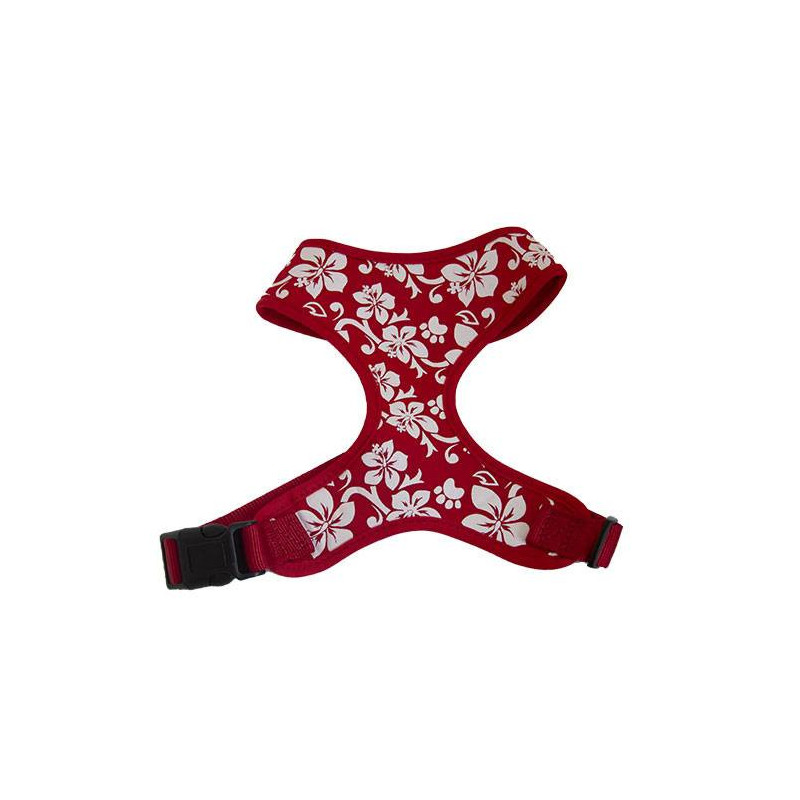 Doogy Tahiti T-Shirt Geschirr aus rotem Nylon