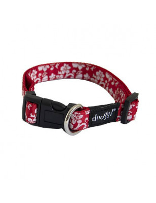 Collar para perro Tahiti Doogy rojo