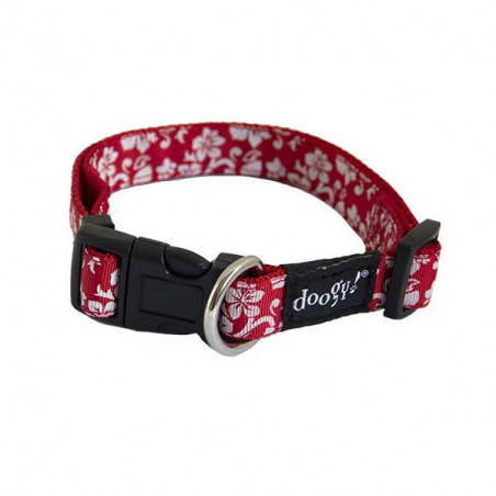Tahiti Doogy rotes Hundehalsband