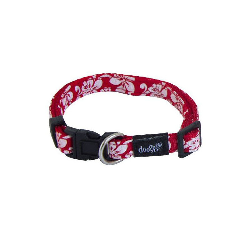 Tahiti Doogy rotes Hundehalsband