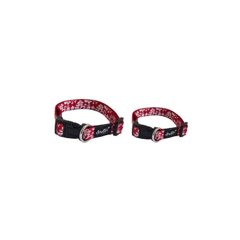 Tahiti Doogy rotes Hundehalsband