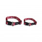 Collier rouge pour chien Tahiti Doogy Collier rouge pour chien Tahiti Doogy