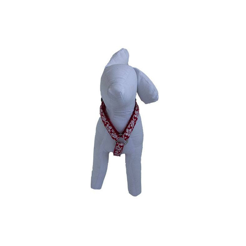 Tahiti red nylon harness
