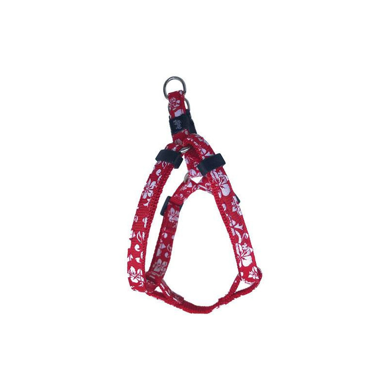 Imbracatura in nylon rosso Tahiti