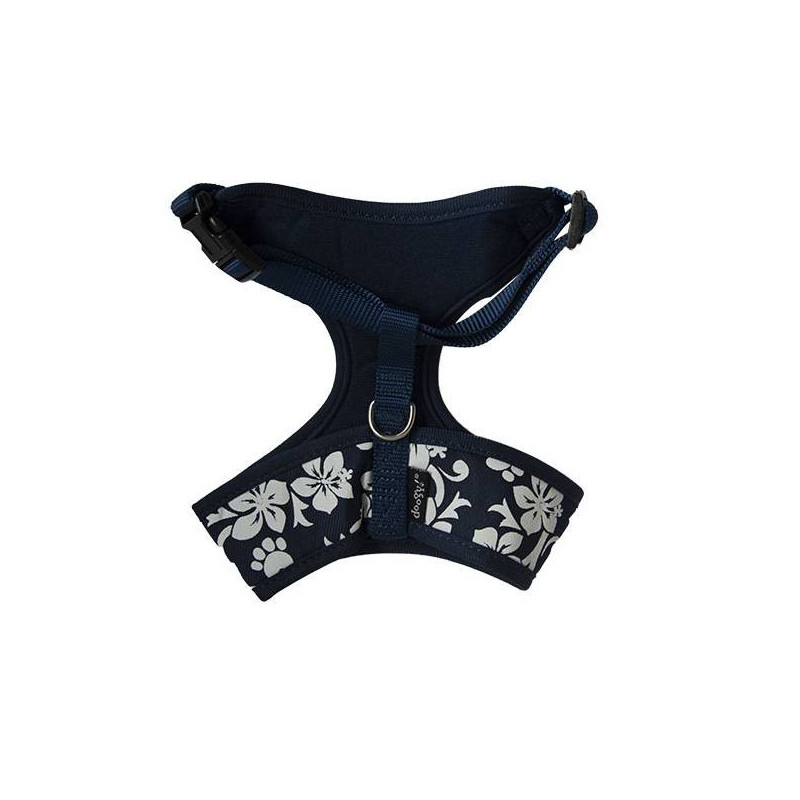 Pettorina per t-shirt in nylon blu Doogy Tahiti