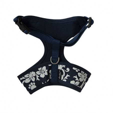 Pettorina per t-shirt in nylon blu Doogy Tahiti