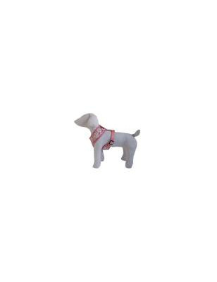 Doogy Tahiti nylon T-shirt harness pink