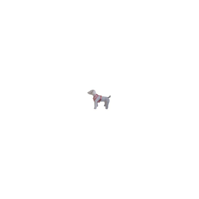 Doogy Tahiti nylon T-shirt harness pink