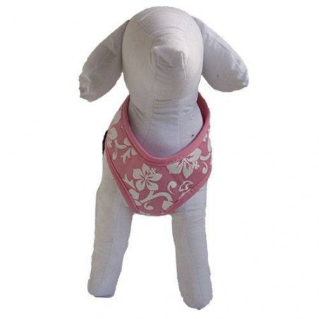 Doogy Tahiti nylon camiseta arnés rosa