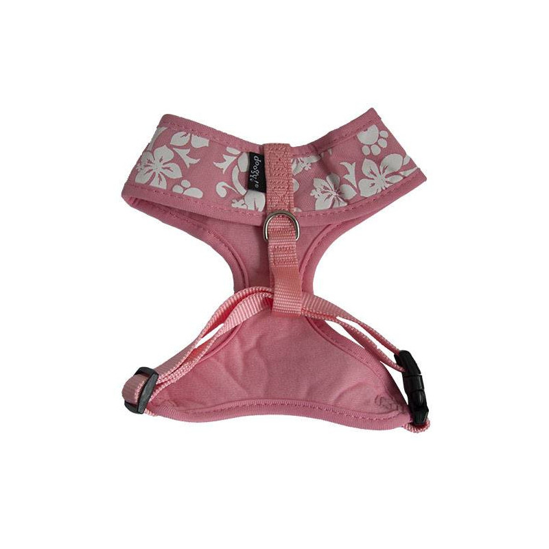 Doogy Tahiti Nylon T-Shirt Geschirr rosa