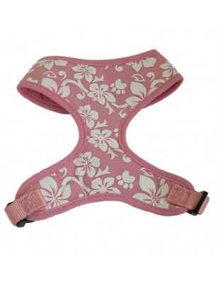 Doogy Tahiti nylon T-shirt harness pink