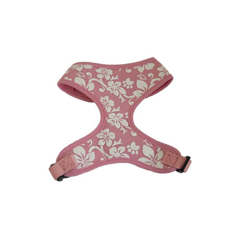 Doogy Tahiti nylon T-shirt harness pink